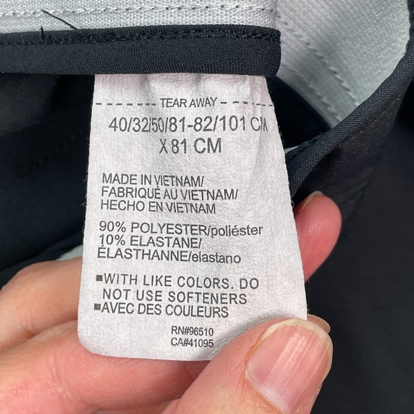 Under Armour Drive Golf Pants Mens 40x32 Black UA 1377300.. - Picture 3 of 11